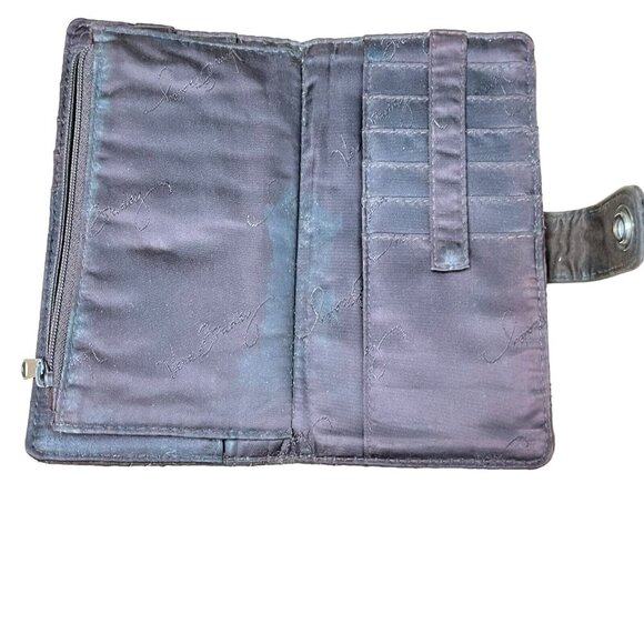 Vera Bradley Brown Quilted Microfiber Tote Shoulder Bag/Hand Bag & Wallett - Picture 11 of 16